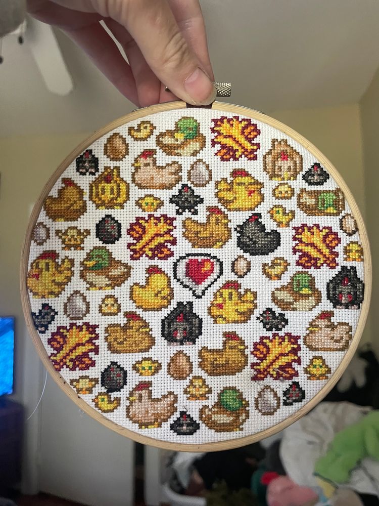 Stardew Valley Birds Cross Stitch