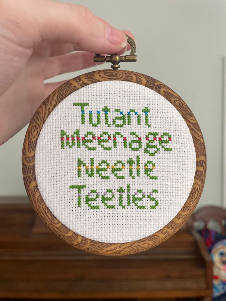 Teenage Mutant Ninja Turtles Silly Cross Stitch